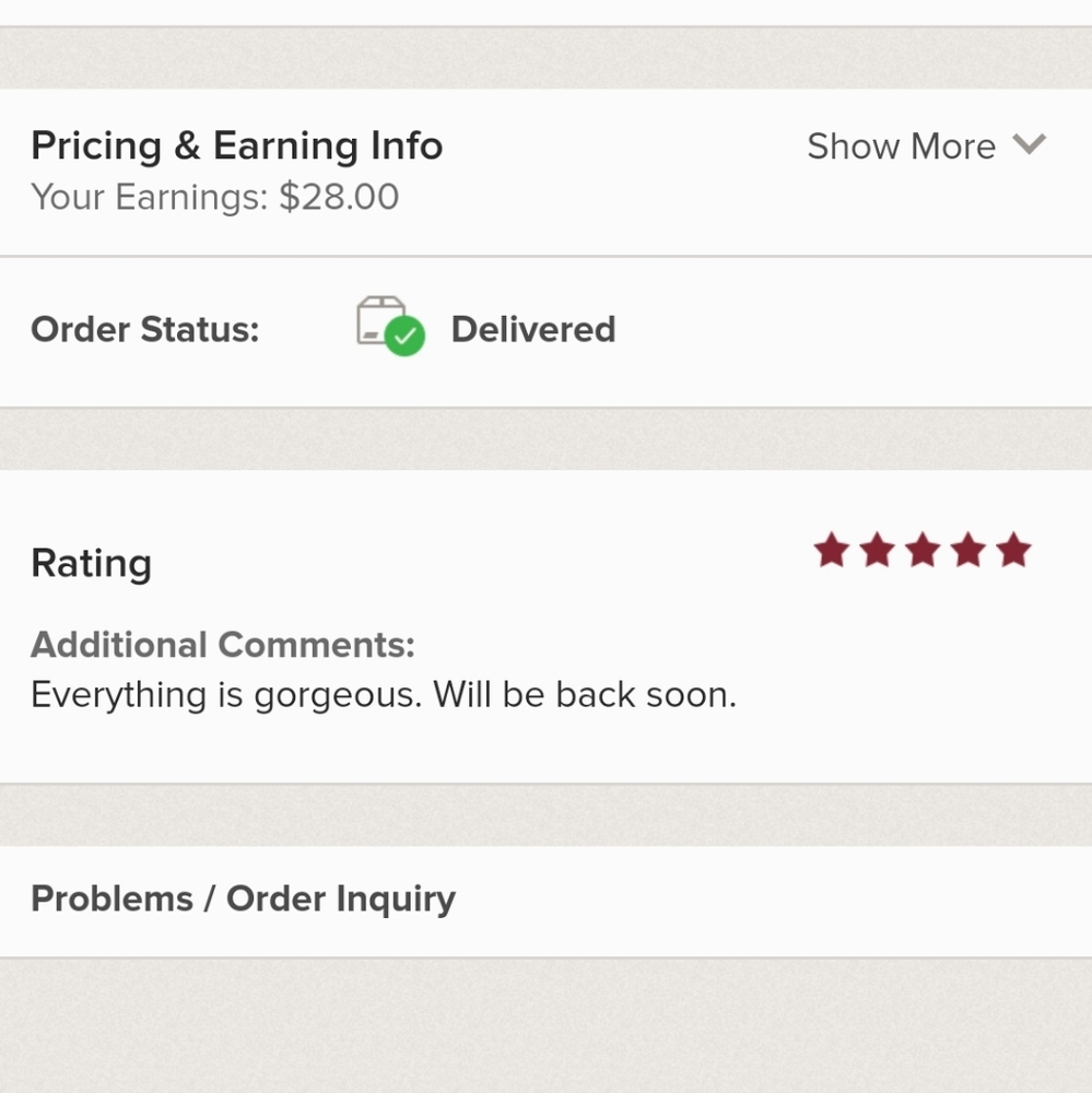 ANOTHER FIVE STAR RATING